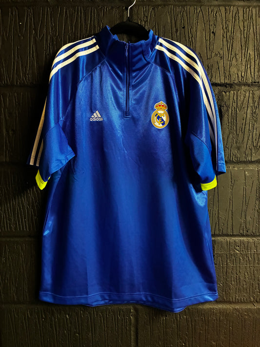 Real Madrid 2010/11 1/4 Zip Training Top - Large