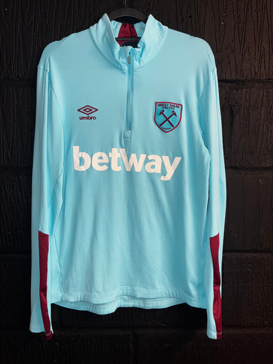West Ham United 1/4 Zip training top - Medium