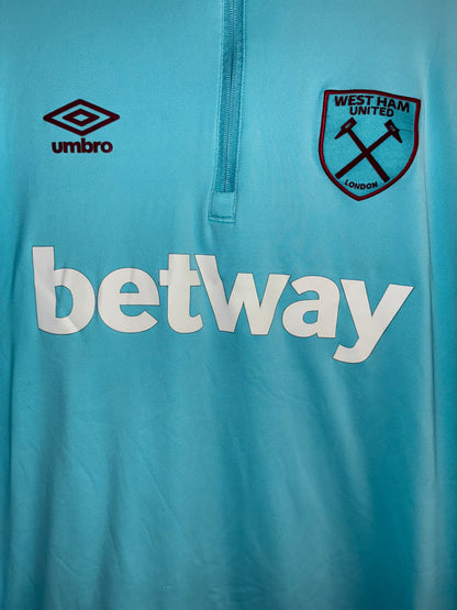 West Ham United 1/4 Zip training top - Medium