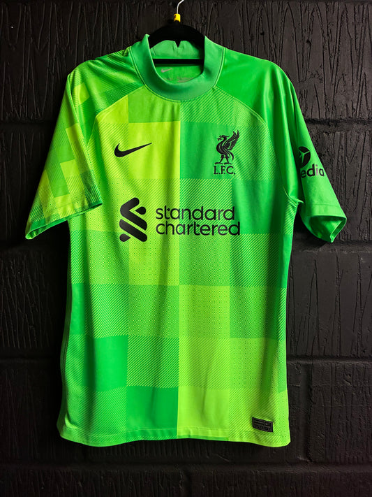 Liverpool 2021/22 GK Home Shirt - Medium