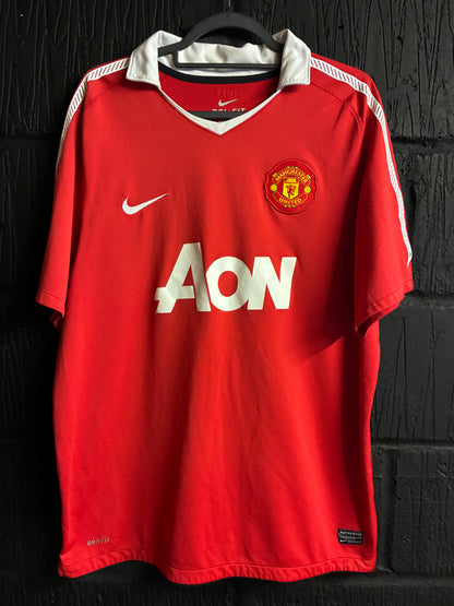 Manchester United 2010/11 Home - XL - Scholes 18