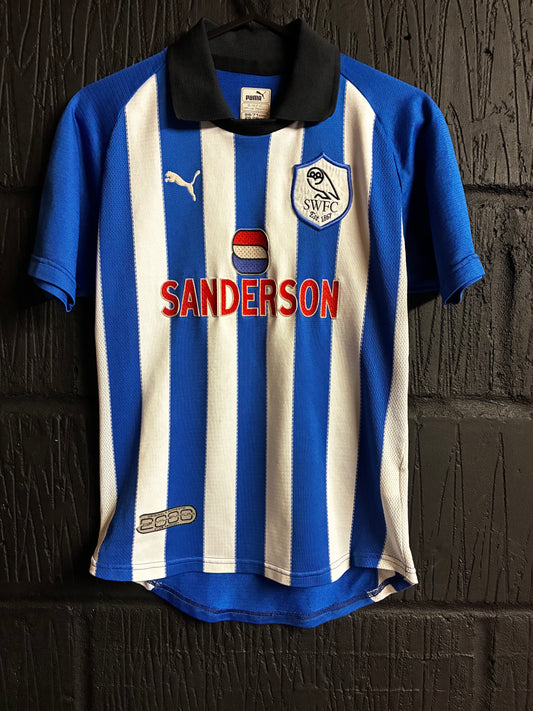 Sheffield  Wednesday 1999/00 Home - Medium Boys (26-28”)