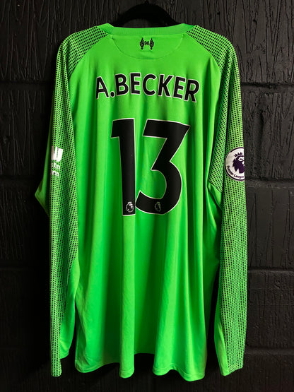 Liverpool 2018/19 GK Away - XXL - Alisson 13