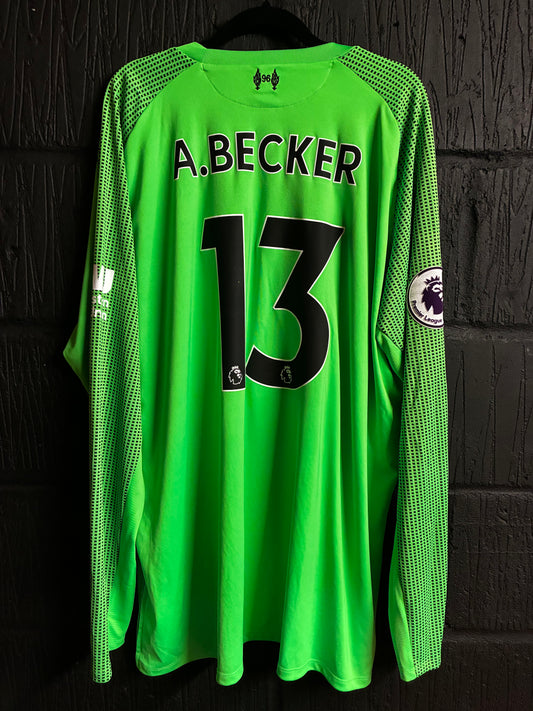 Liverpool 2018/19 GK Away - XXL - Alisson 13