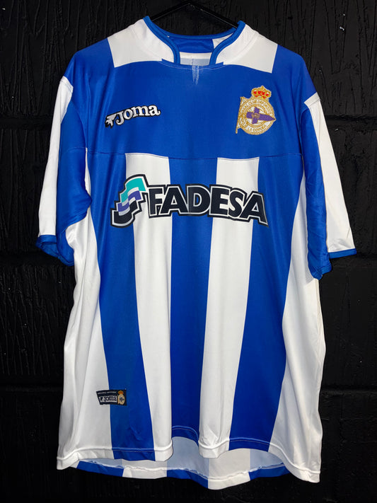Deportivo De La Coruna 2003/04 Home - Large Boys
