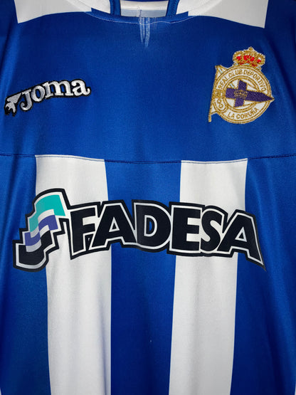 Deportivo De La Coruna 2003/04 Home - Large Boys