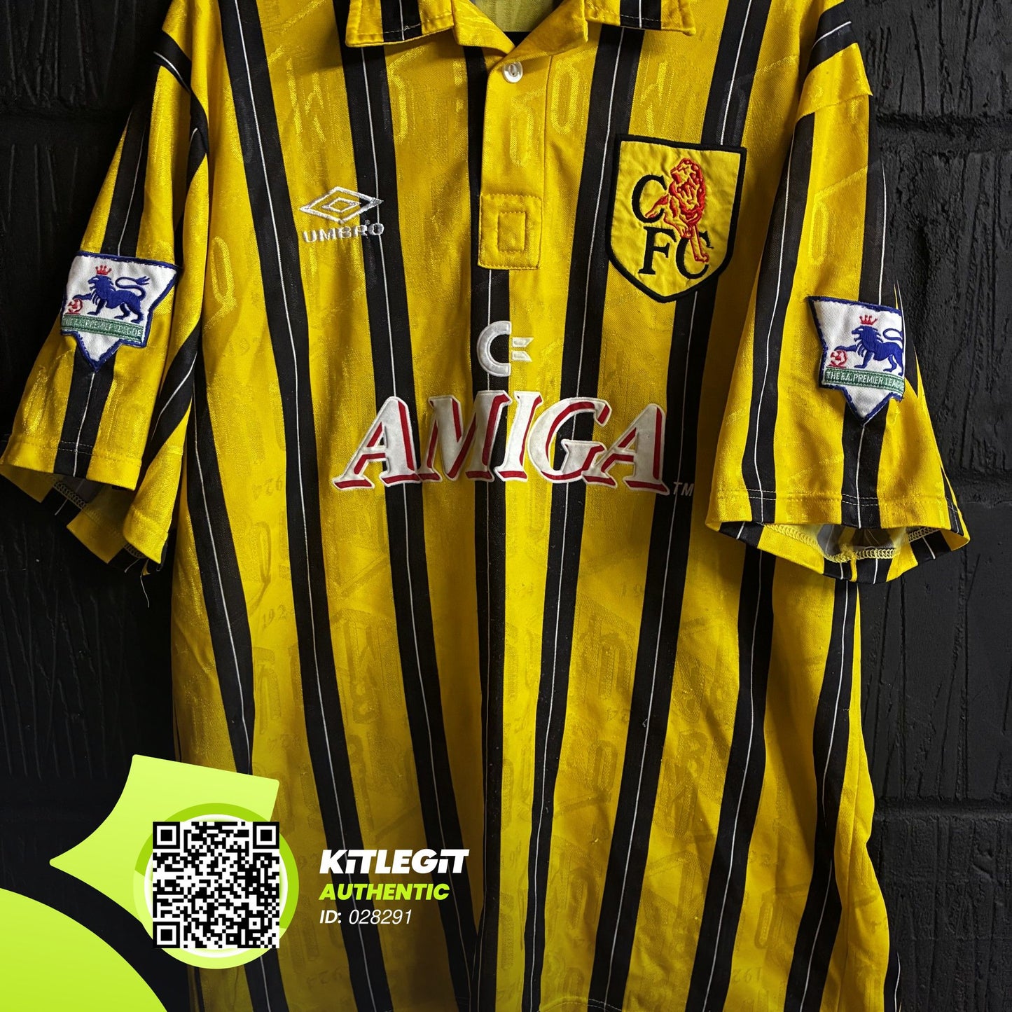 Authentic Chelsea 1993/94 3rd Shirt - XL