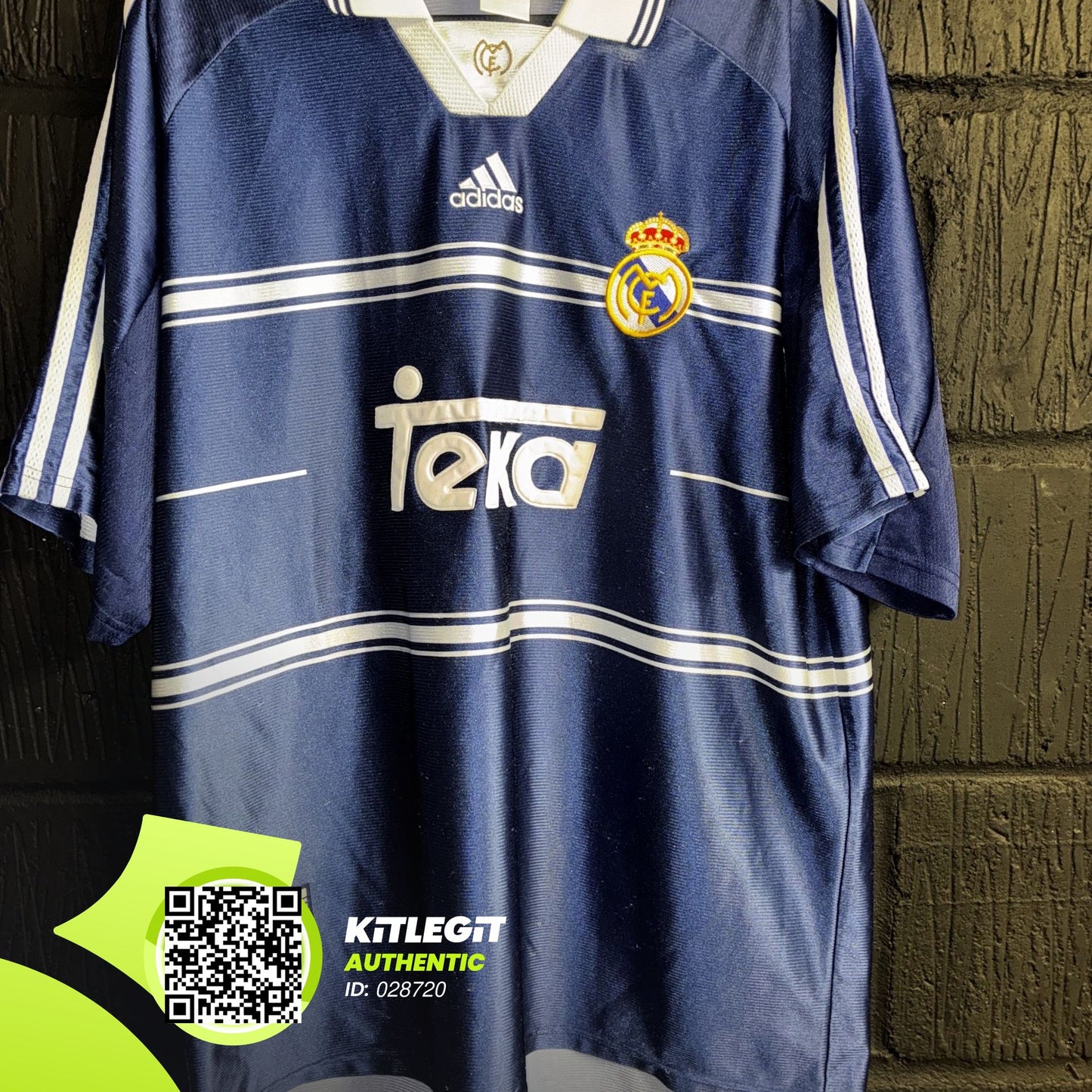 Real Madrid 1998/99 Away Shirt | XL | Seedorf #10