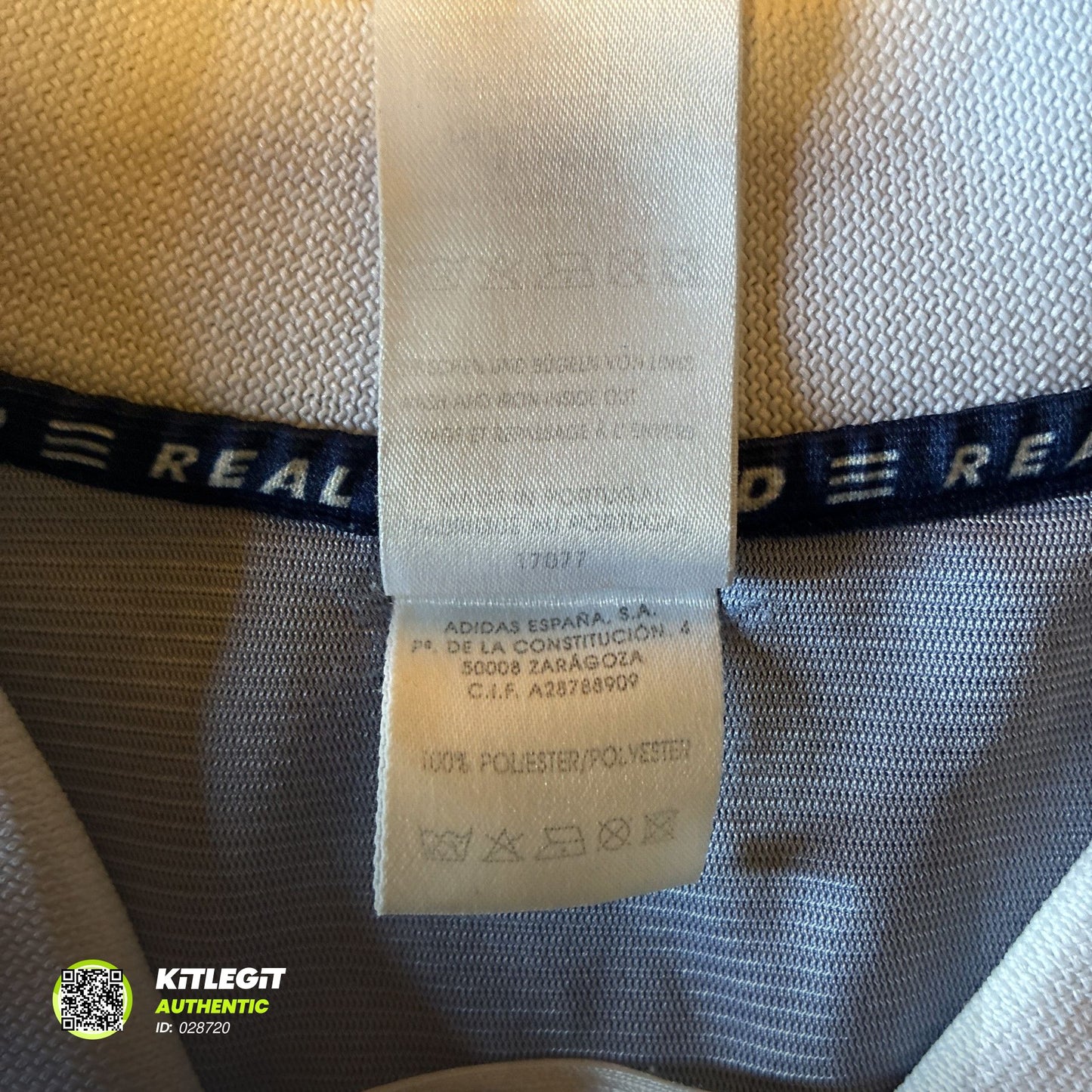 Real Madrid 1998/99 Away Shirt | XL | Seedorf #10