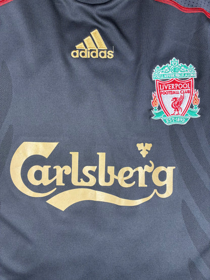 Liverpool 2009/10 Away Shirt | Large | Gerrard #8
