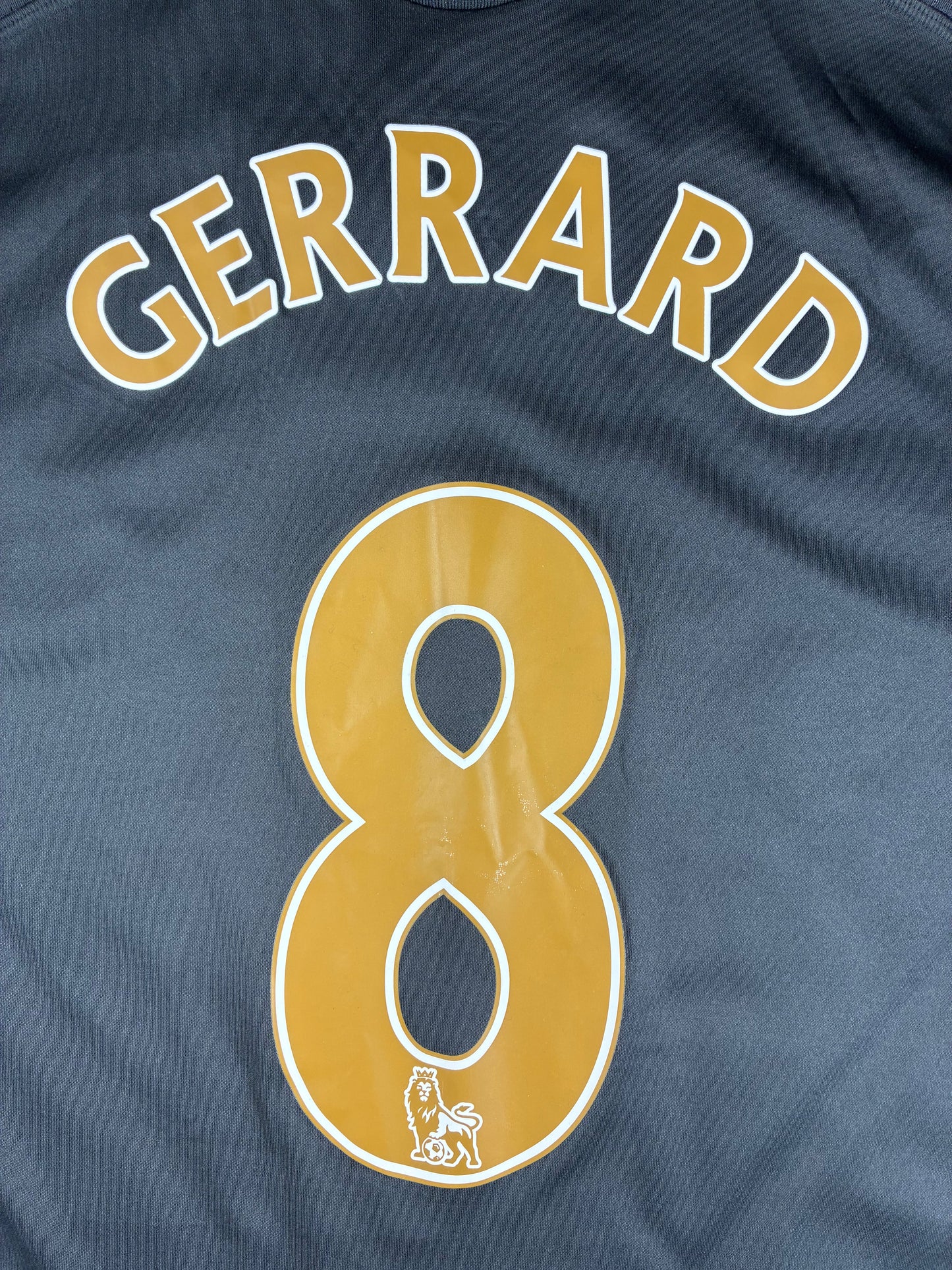 Liverpool 2009/10 Away Shirt | Large | Gerrard #8