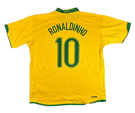 Brazil 2006 Home | XXL | Ronaldinho #10