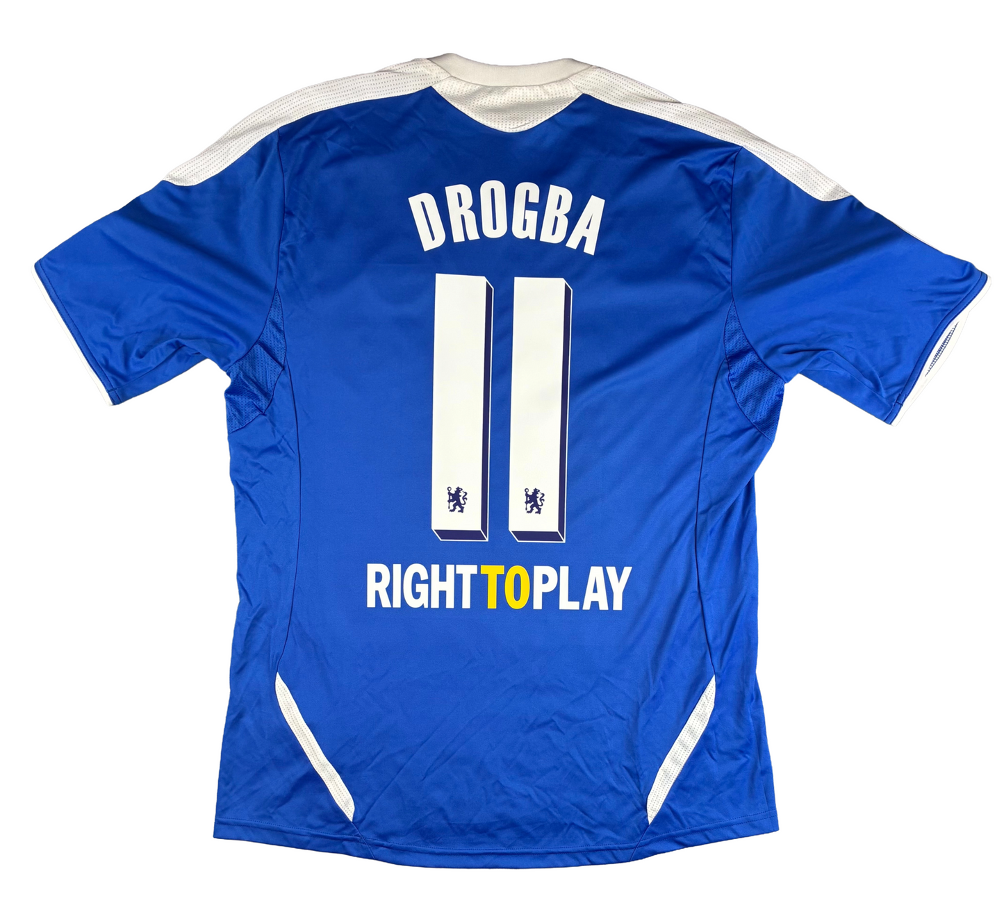 Chelsea 2011/12 Home Shirt | Large | Champions League Drogba #11