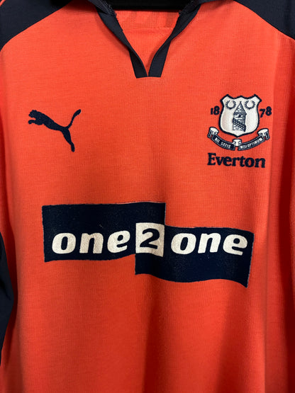 Everton 2001/02 3rd Shirt - Large - Ginola #24