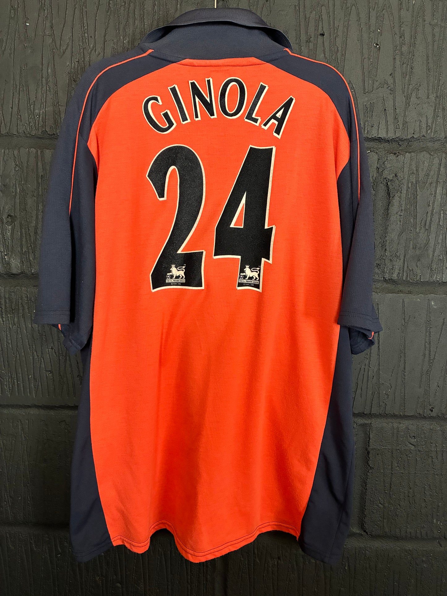 Everton 2001/02 3rd Shirt - Large - Ginola #24