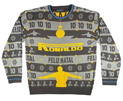 Inter Milan Ronaldo Christmas Jumper - XL