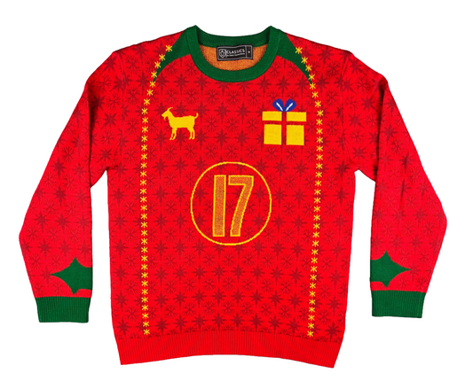 Portugal Ronaldo Christmas Jumper - Medium
