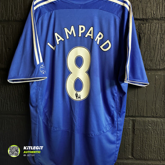 Chelsea 2006/08 Home Shirt - XL - Lampard 8