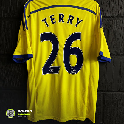 Chelsea 2014/15 Away Shirt - Large - Terry 26