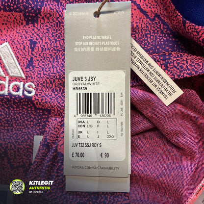 Juventus 2022/23 3rd Shirt - Large (BNWT)