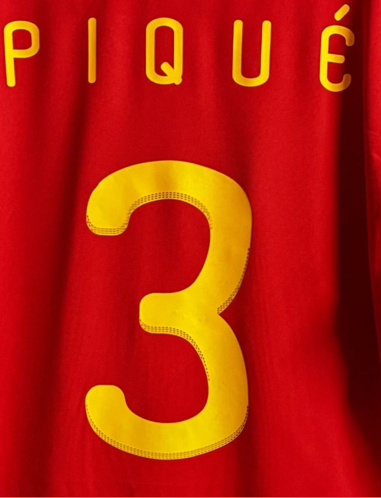 Spain 2010/11 Home Shirt - XL - Pique 3